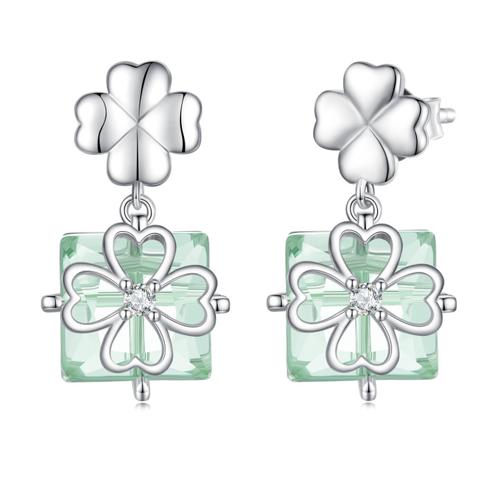 Four-Leaf Clover Earrings