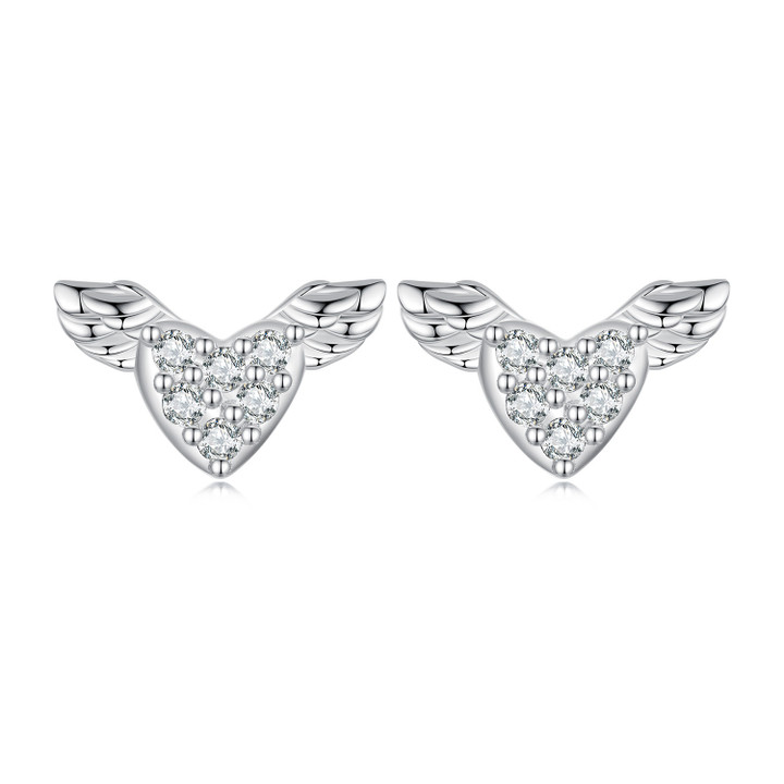 Love & Wing Earrings