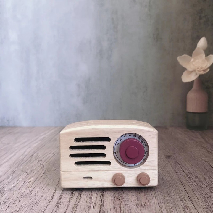 Vintage Radio Wooden Music Box, Customized Music Box, Unique Gift, Special Keepsake, Gift for her, Gift for him