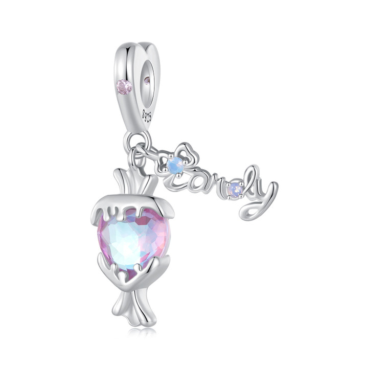 Pink Candy Pendant Charm