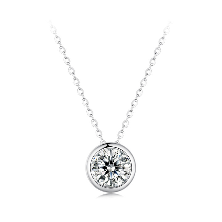 1ct Moissanite Necklace