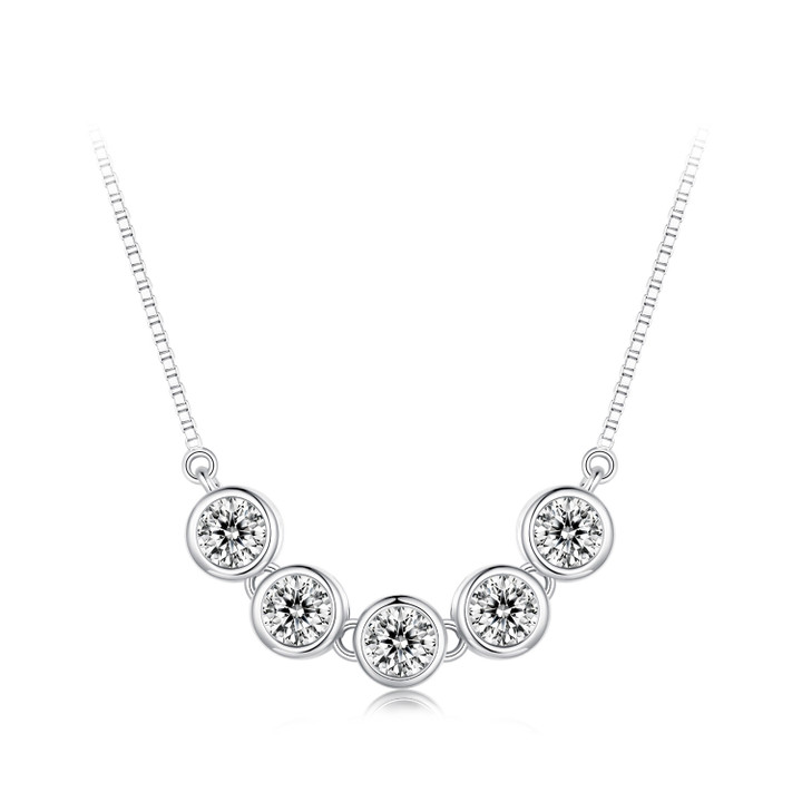 0.3ct Moissanite Necklace