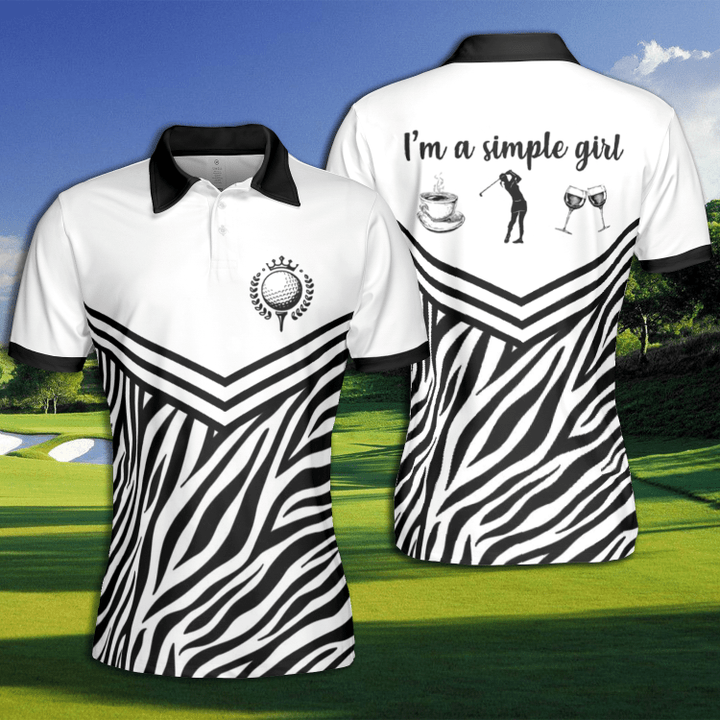 Golf Women I Just Need Golf Short Sleeve Woman Polo Shirt