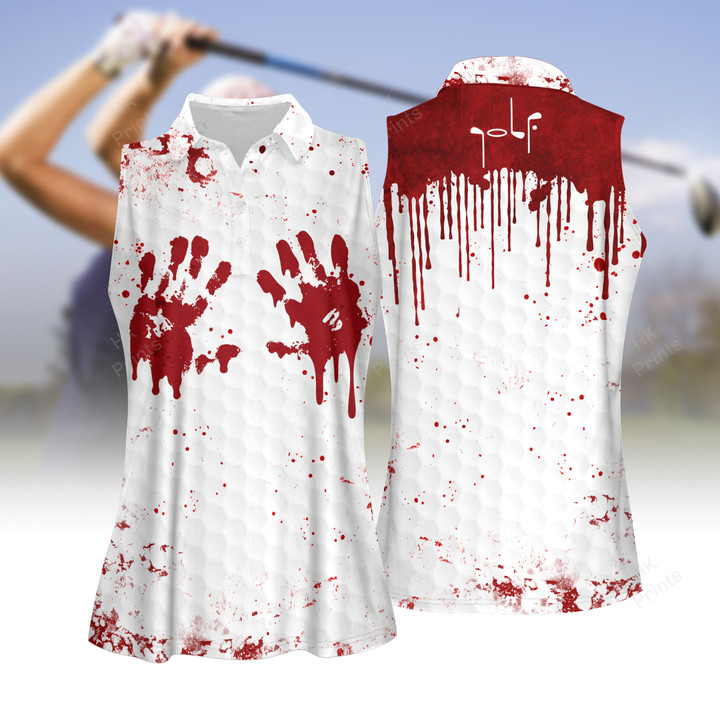 Bloody Hands Funny Halloween Golf Golf Apparels