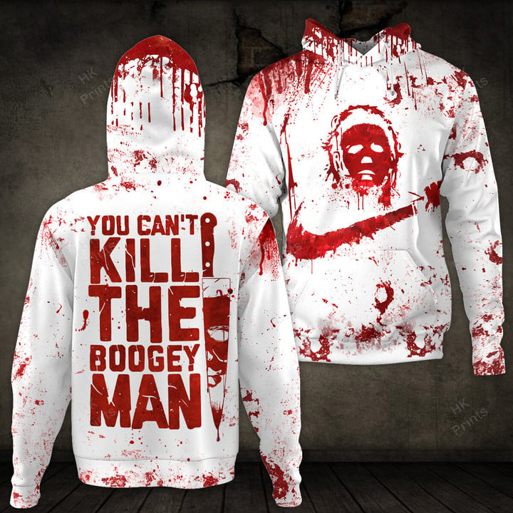 MM You Can't Kill The Boogey Man Halloween AOP Hoodie, Sweatpants