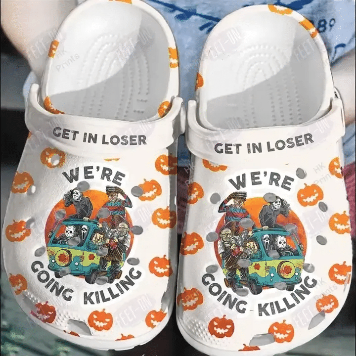 Get In Loser Horror Movies Halloween Clogs