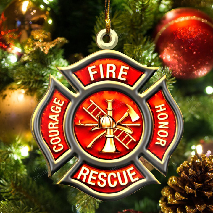 Firefighter V3 Ornament