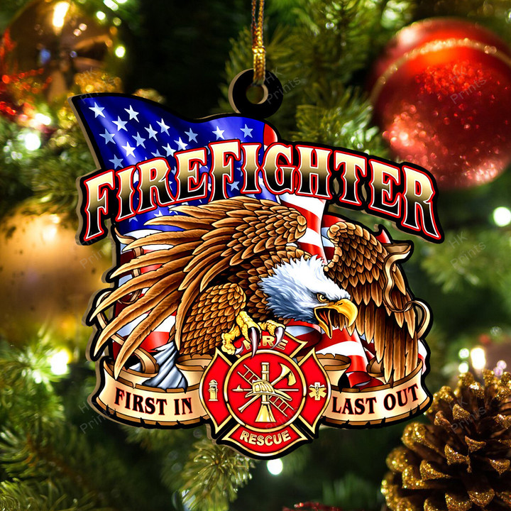Firefighter V7 Ornament