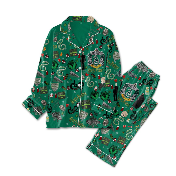 Slytherin HRP Christmas Pajamas Premium Version