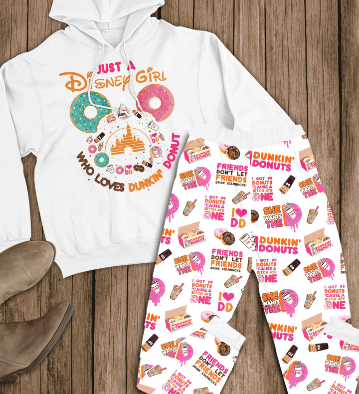 Just A DN Girl Who Loves DD Hoodie Set