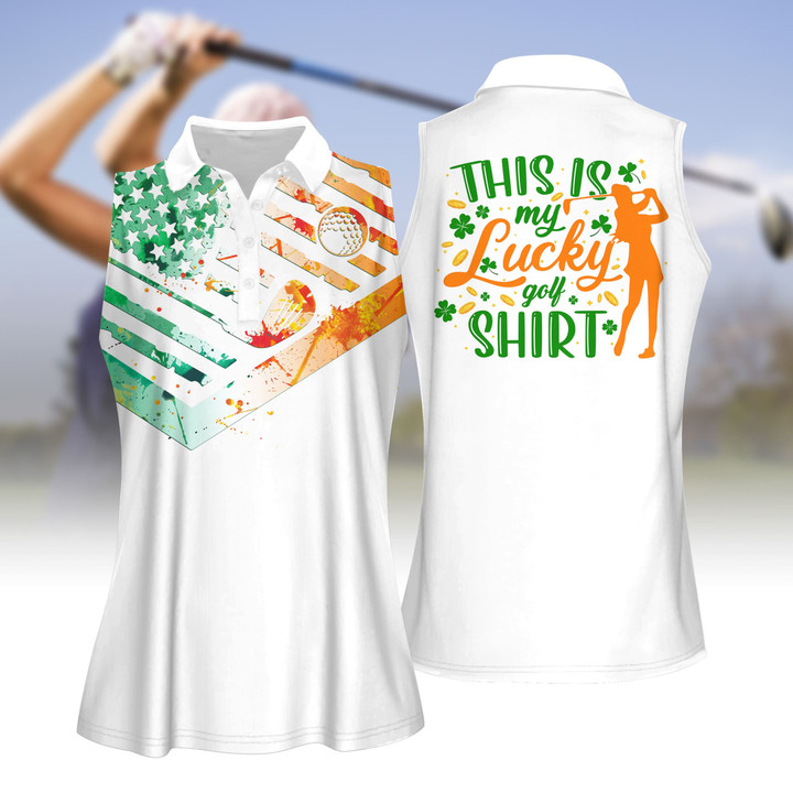 This Is My Lucky Golf Shirt ST Patrick's Day Golf Apparels