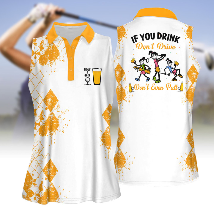 If You Drink Don’t Drive Don’t Even Putt Beer Golf Apparels