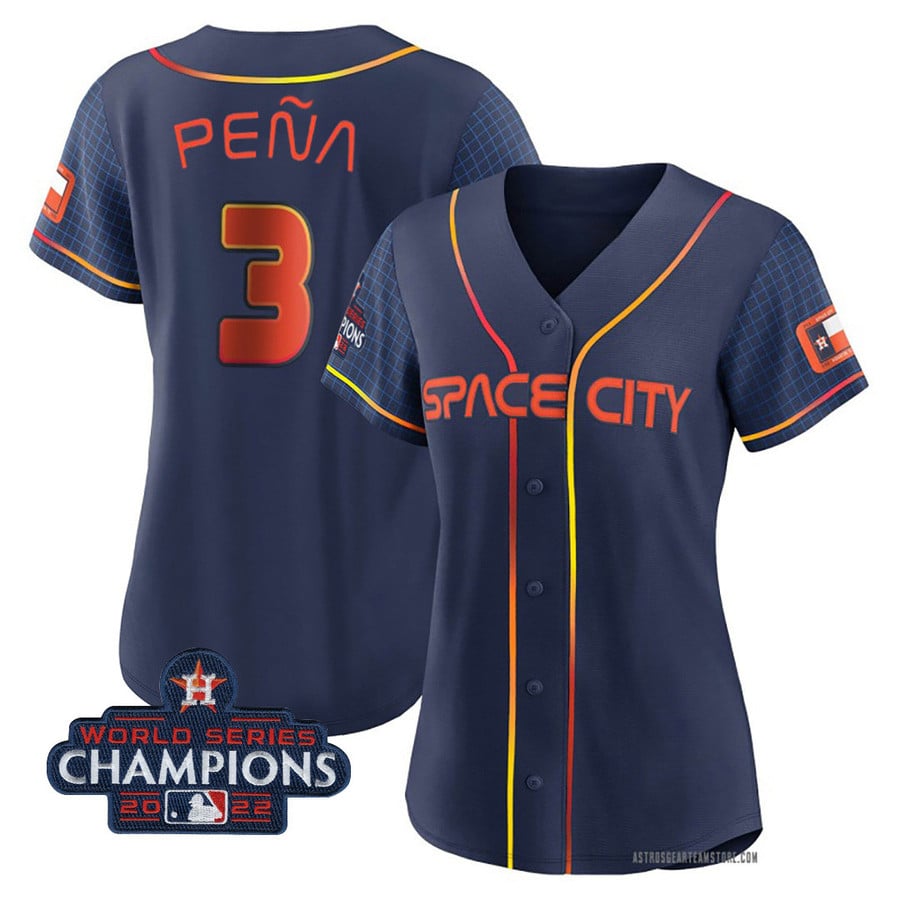Houston Astros Players Space City Connect Jersey - 2022 World Series C -  Dgear