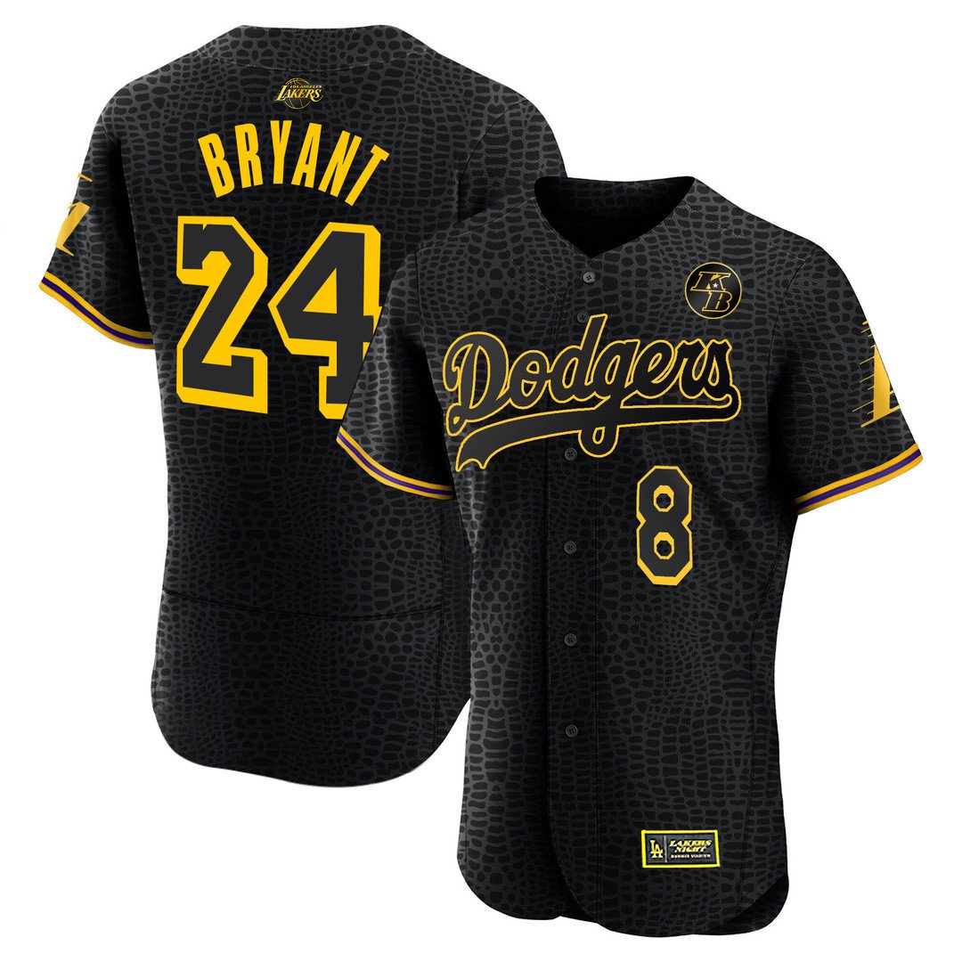 Los Angeles Dodgers #8 Kobe Bryant Commemorative Jersey for