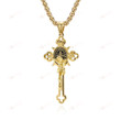 ST. Benedict Protection Cross Power Pendant Necklace