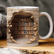 Bookshelves Hole In A Wall Mug
