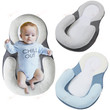 Anti-Rollover Shaped Pillow Portable Baby Bed