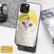 Custom Cat Print iPhone 12 Pro Case
