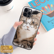 Custom Cat Print iPhone 12 Pro Max Case