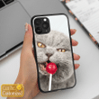 Custom Cat Print iPhone 11 Pro Case