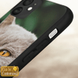 Custom Cat Print iPhone 11 Case