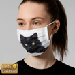 Custom Cat Print Face Mask