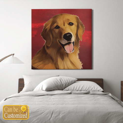 Custom Pet Art with Painting Effect