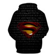 Superman Hoodies -  Logo Pullover Sweatshirt