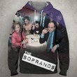 The Sopranos 0338 A4293 3D Pullover Printed Over Unisex Hoodie