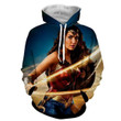 Wonder Women 3D Hoodie - Wonder Women Clothing - Jacket
