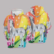 Colorful Unicorn Pullover Unisex Hoodie Bt03
