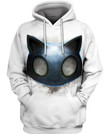Morgana Mask Art#1988 3D Pullover Printed Over Unisex Hoodie