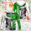 Amstaff Dog Unisex 3D Hoodie All Over Print OUBHQ