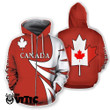 Canada Red Hoodie 01109