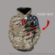 Gift For Army Army With Flag Camo Armed Force Hoodie Unisex Size