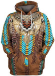 Native America Hoodie 3D V304 Custom