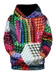 D Colorful Magnetic Balls Hoodie Bt10