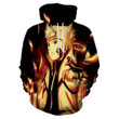 Hokage Pullover And Zippered Hoodies Custom 3D Hokage Graphic Printed 3D Hoodie All Over Print Hoodie For Men For Women