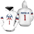 Nuggets Michael Porter Jr 2020-21 Earned Edition White Jersey Inspired Hoodie
