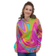 Colorful Abstract Paint Women’s Hoodie
