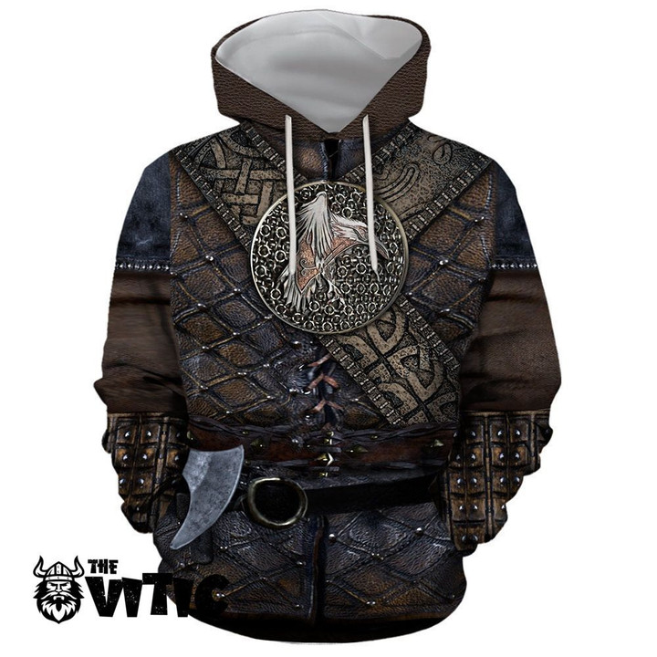 Vikings Armor 3D All Over Print Hoodie Dqh0851
