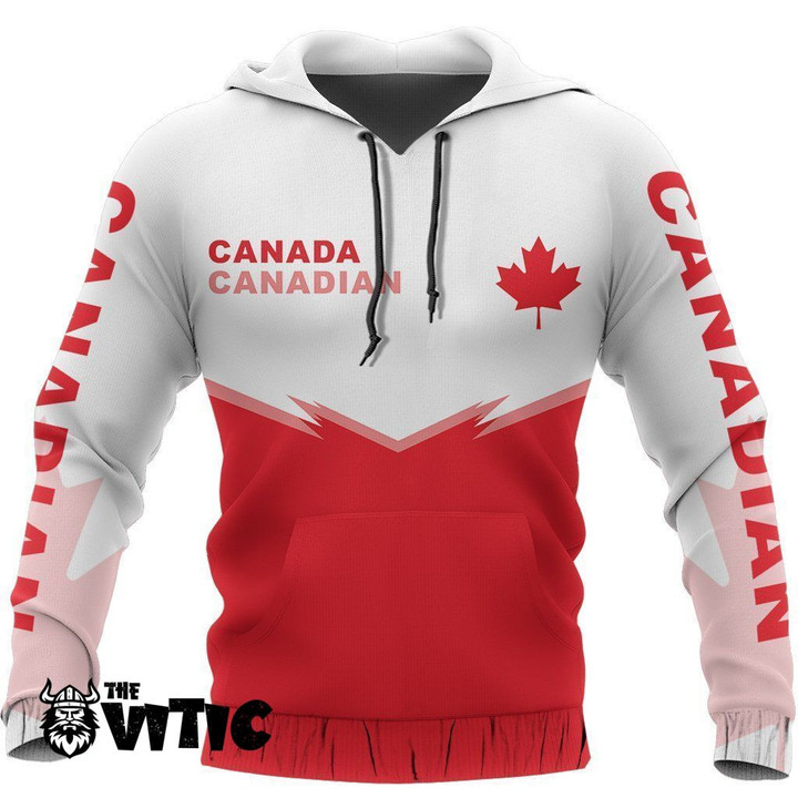 Canada Red Hoodie 01140