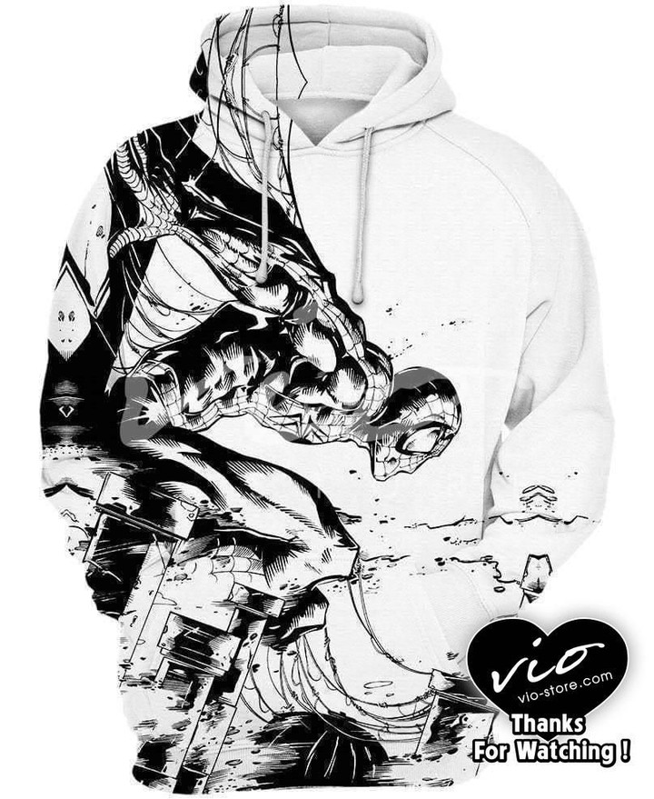 Air Attack Art#1976 3D Pullover Printed Over Unisex Hoodie