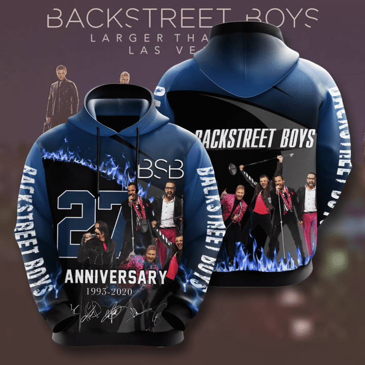 27 Backstreet Boys Anniversary 1993 2020 3D Hoodie Sweatshirt