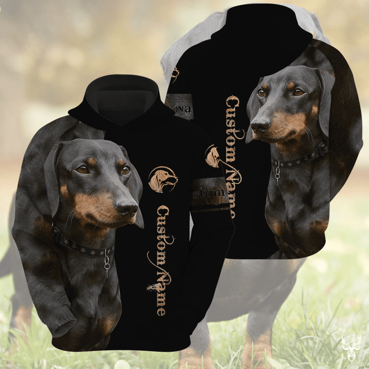 Dachshund Customize Unisex 3D Hoodie All Over Print HSFRN