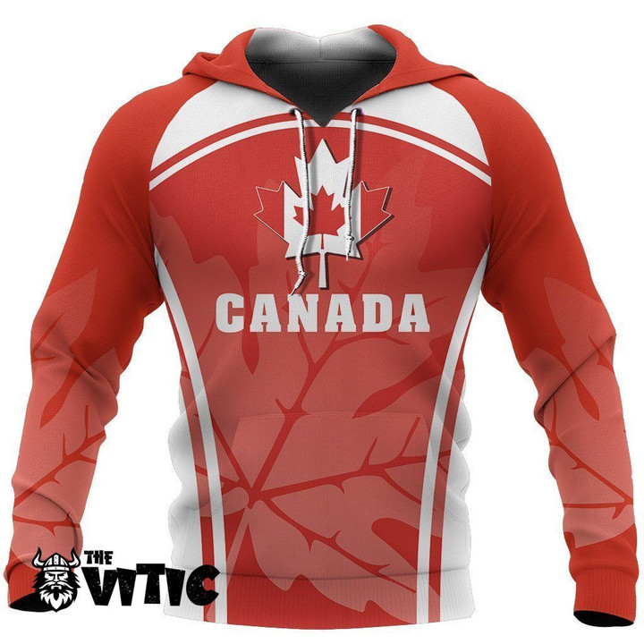 Canada Red Hoodie 01113