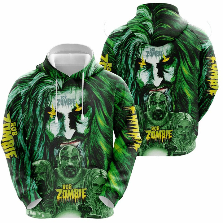 Rob Zombie Legend Horror Movie Halloween 3D T Shirt Hoodie Sweater Jersey Hoodie Model A24288