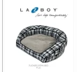 La-Z-Boy Tucker Spencer Plaid Sofa Dog Bed, 33" L X 30" W