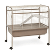 Prevue Pet Products Cocoa & Cream Small Animal Cage with Stand, 33.5" L X 20.5" W X 33" H