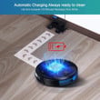 Moosoo Robot Vacuum, Wi-Fi Connectivity, Easily Connects With Alexa Or Google Assistant